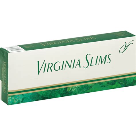 Virginia Slims Cigarettes, Menthol, Carton | Cigarettes | Needler's ...