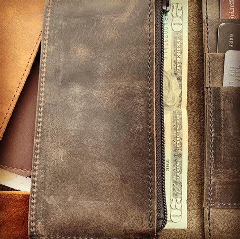 Leather Checkbook Cover