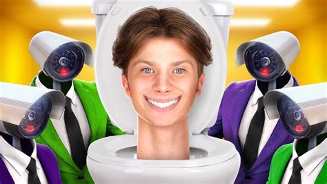 Skibidi Toilet in Real Life! Who Wins School Prank Wars - YouTube