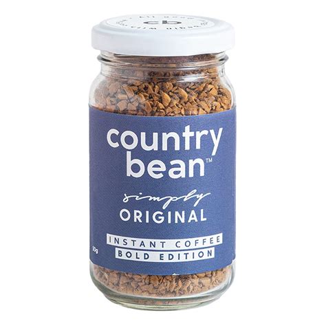 Country Bean Original (Non-flavoured) Instant Coffee Powder 50 G | 100% Arabica, Freeze-dried ...