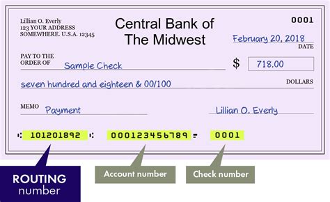 Central Bank of The Midwest - search routing numbers, addresses and ...