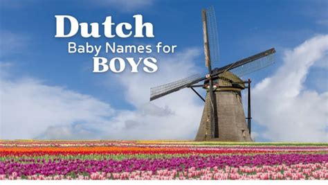 Dutch Baby Names for Boys | MomsWhoThink.com