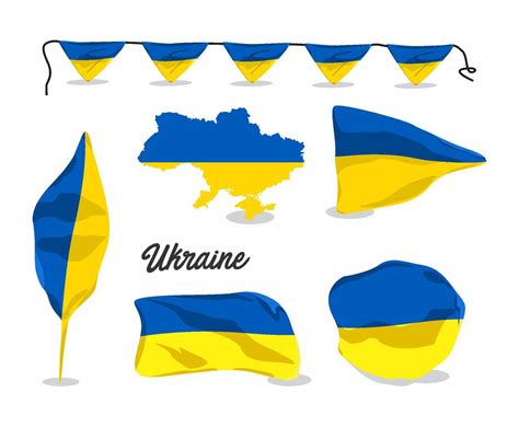 Ukraine Flag Vector Pack Vector Art & Graphics | freevector.com