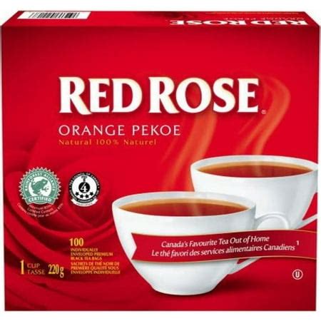 Red Rose Red Rose - Tea Bags - Orange Pekoe Each [100 ct] - Walmart.ca