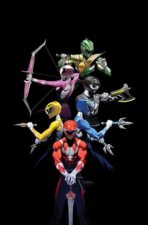 Mighty Morphin Power Rangers 2017 Annual #1 (10 Copy Mora Cover) | Fresh Comics