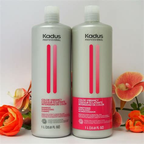 Kadus Professional Color Vibrancy Shampoo & Conditioner Duo - 33.8oz LITER DUO - Kadus ...