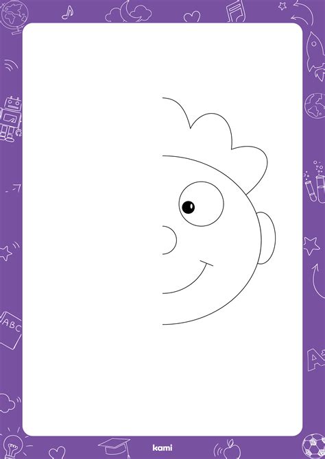 Complete the Drawing | Happy Face for Teachers | Perfect for grades 1st ...