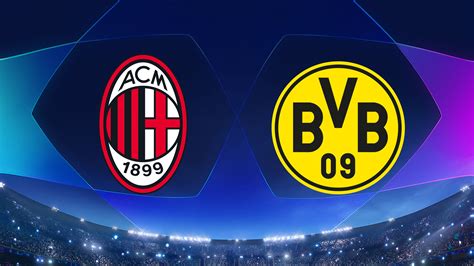 Watch UEFA Champions League: AC Milan vs. Borussia Dortmund - Full show ...