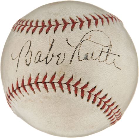 FREE APPRAISAL of your Babe Ruth Autograph by Nate D. Sanders