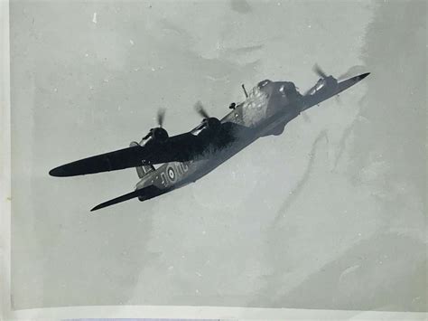 Air Ministry photograph of a Short Stirling bomber in Photos