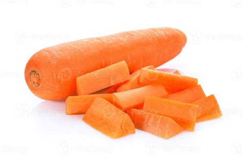 carrot slices isolated on white background 4287553 Stock Photo at Vecteezy