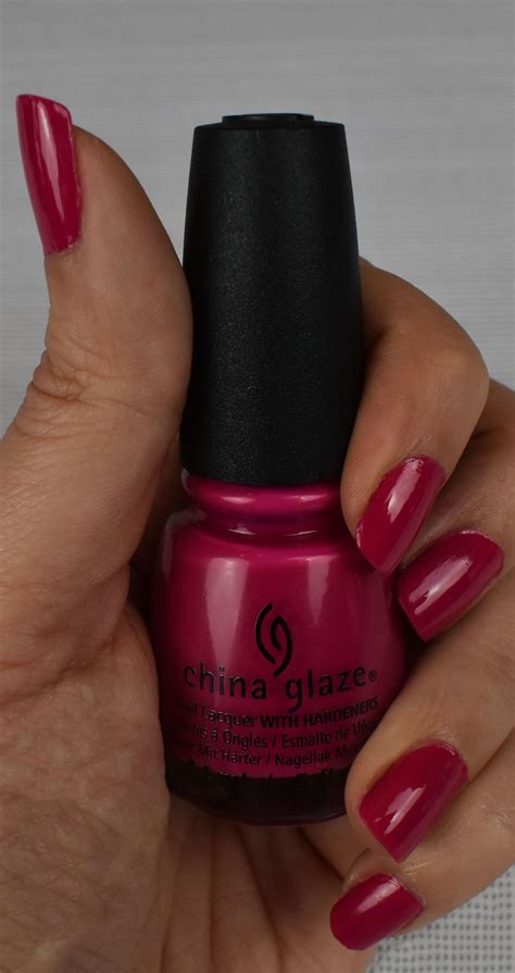 Stunning Fuchsia Pink Nail Polish Color | Pink nail polish colors, Nail ...