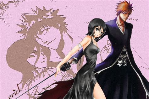 ichigo and rukia love by elerick08 on DeviantArt