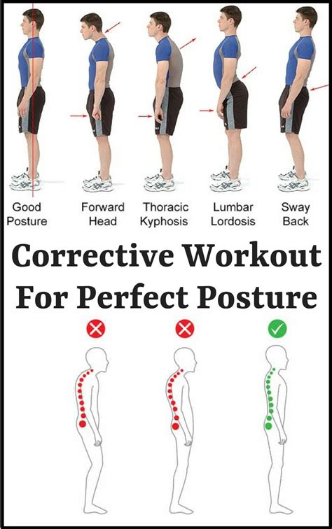 Do This Effective 8 Minute Corrective Workout For Perfect Posture #health #posture #exercise ...