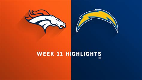 Broncos vs. Chargers highlights | Week 11