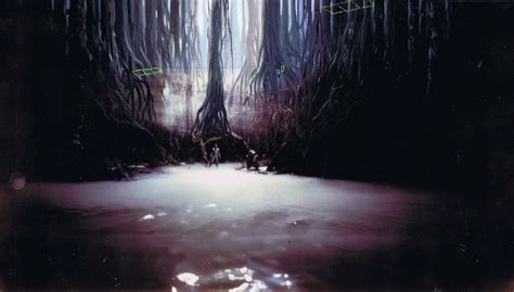 Dagobah Matte Study by Ralph McQuarrie - Star Wars Collectors Archive