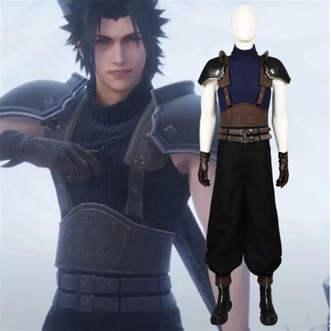 Final Fantasy VII Remake Rebirth Zack Fair Cosplay Costume Hallowcos