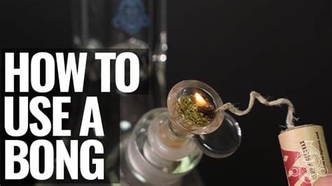 How To Use a Bong | Glass Bong Rip on Vimeo