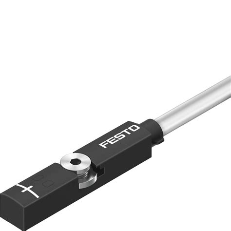 Reed proximity sensor - SMT-8M-A SERIES - FESTO - rectangular / PNP / 24 Vdc