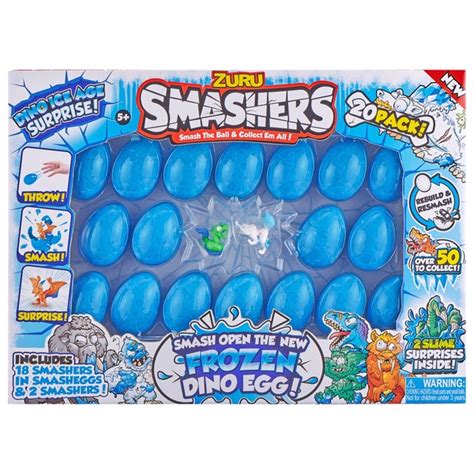 Zuru Smashers Dino Ice Age 20-Pack - Smyths Toys Ireland