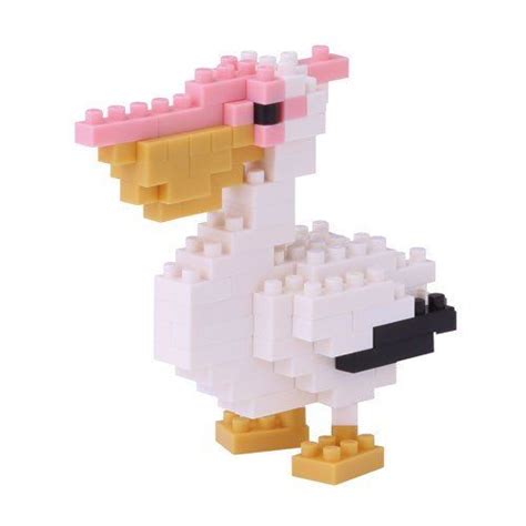 Nanoblock Pelican | Lego animals, Pelican, Building blocks