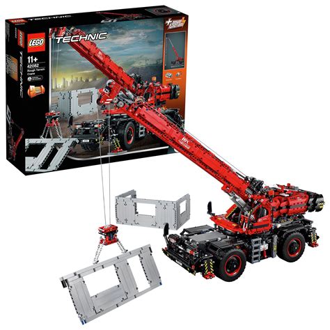 LEGO Technic Rough Terrain Crane 2 -in-1 Set - 42082 (8366306) | Argos ...