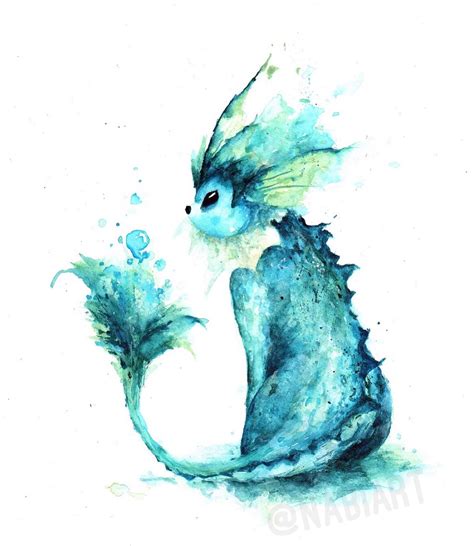 Vaporeon watercolor : r/Watercolor