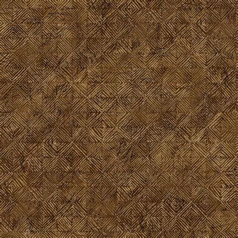 499-58101 - Brown Textured Geometric Wallpaper - by Lucky Day Wallpaper