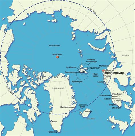 P&O Cruise Ports: Honningsvag, Norway