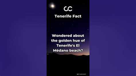 Golden Shores Revealed: Delving into the Mystery of Tenerife's El ...