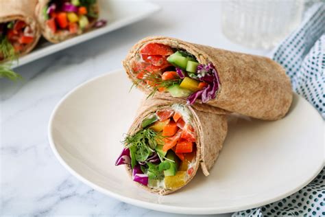 Vegan Rainbow Veggie Wraps Recipe ️🌱| Plant Perks