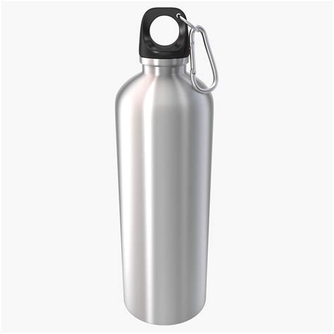 3d reusable aluminium water bottle