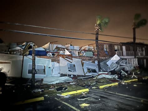 Watch: Tornado Rips Through South Florida Leaving Behind Destroyed Buildings, Wreckage