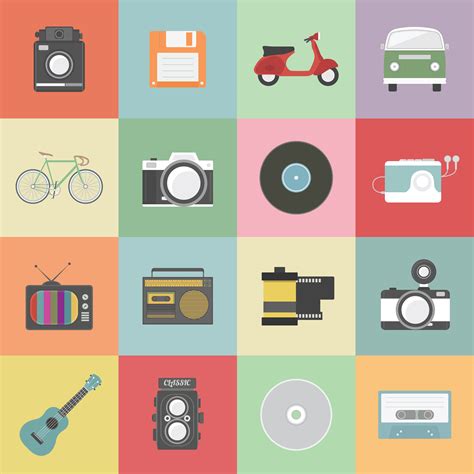 retro gadget icon 643901 Vector Art at Vecteezy