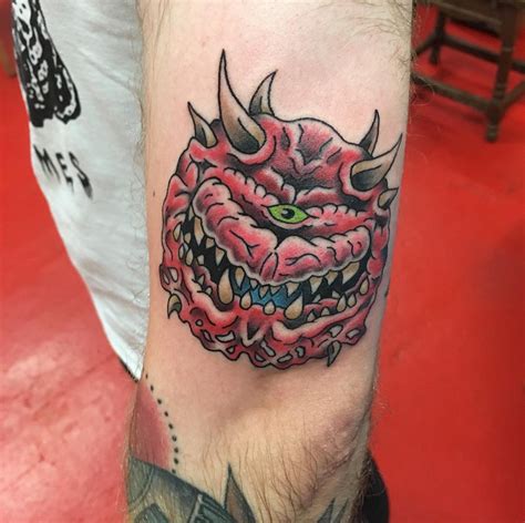 See your Doom tattoo and raise you with a Cacodemon | Gaming tattoo, Nerdy tattoos, Hand tattoos