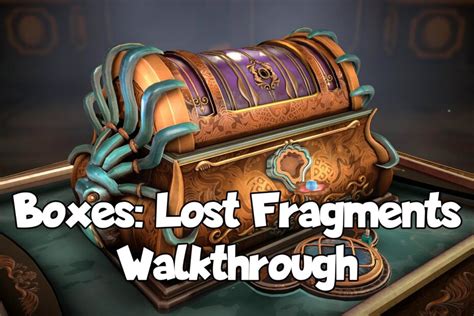 Boxes: Lost Fragments Walkthrough: Chapter 1 (Intium)