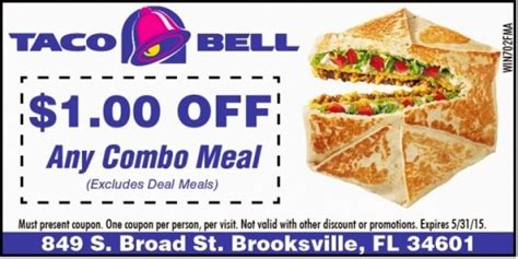 Free Printable Coupons: Taco Bell Coupons