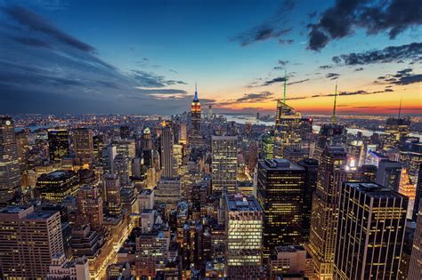 Wallpaper : sunset, city, cityscape, night, sky, skyline, skyscraper ...