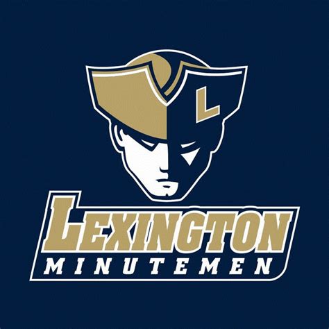 lexington minuteman logo | College logo, School mascot, School sports