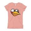 Girl's Angry Blue Bird T-Shirt - What Devotion - Coolest Online Fashion Trends