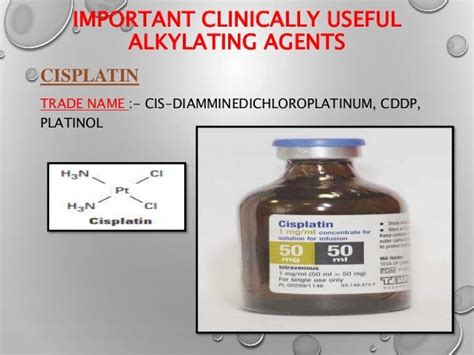 Alkylating Agents & Anti-metabolites Chemotherapy