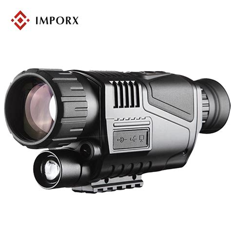 5 x 40 Infrared Night Vision Camera Waterproof Military Tactical Digital Video Output Night ...