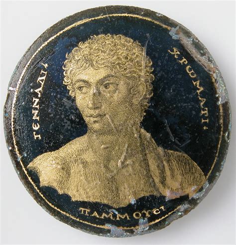 Medallion with a Portrait of Gennadios | Roman | The Met