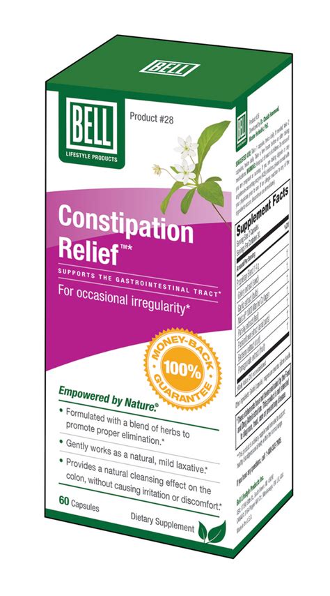 #28 Constipation Relief | Bell Lifestyle Products – Bell Lifestyle ...