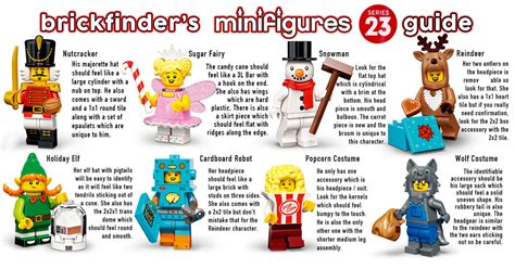 Brickfinder - LEGO Collectible Minifigure Series 23 71034 Ultimate Feel Guide!