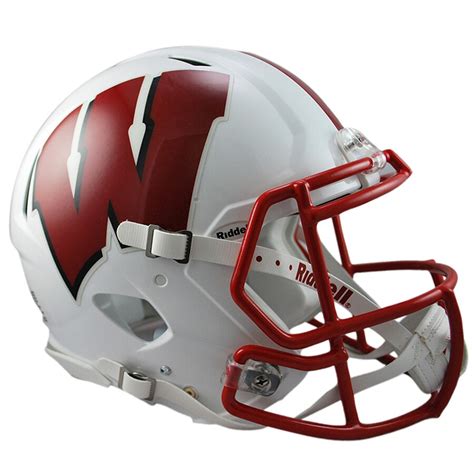 Riddell Wisconsin Badgers Revolution Speed Full-Size Authentic Football ...