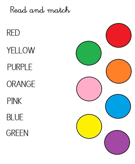 Match colours - Interactive worksheet | Color worksheet, Worksheets, Mickey coloring pages