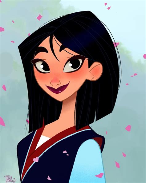 Mulán. Fan Art #mulan #princess👑 #disneyprincess #procreate #yooying ...