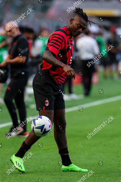 Rafael Leao Ac Milan Warms During Editorial Stock Photo - Stock Image | Shutterstock