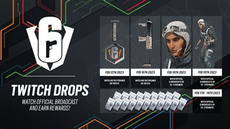 R6 Esports | Introducing the Six Invitational 2023 Twitch Drops Program